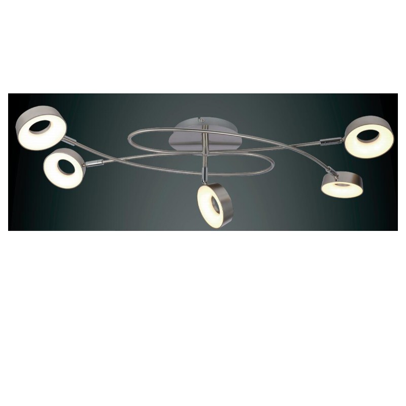 Hoge spanning LED spot light-5, met cirkelplastic schaduw
