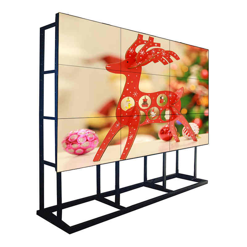 55inch 0.88mm bezel 700 NIT LG LCD Video Walls System Monitor Display for Command Center, Shopping Mall, Chain Store Control Room