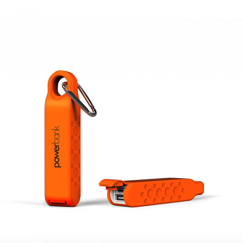 Ultra Compact Waterproof Power Bank Mobiele Charger met Key Chain