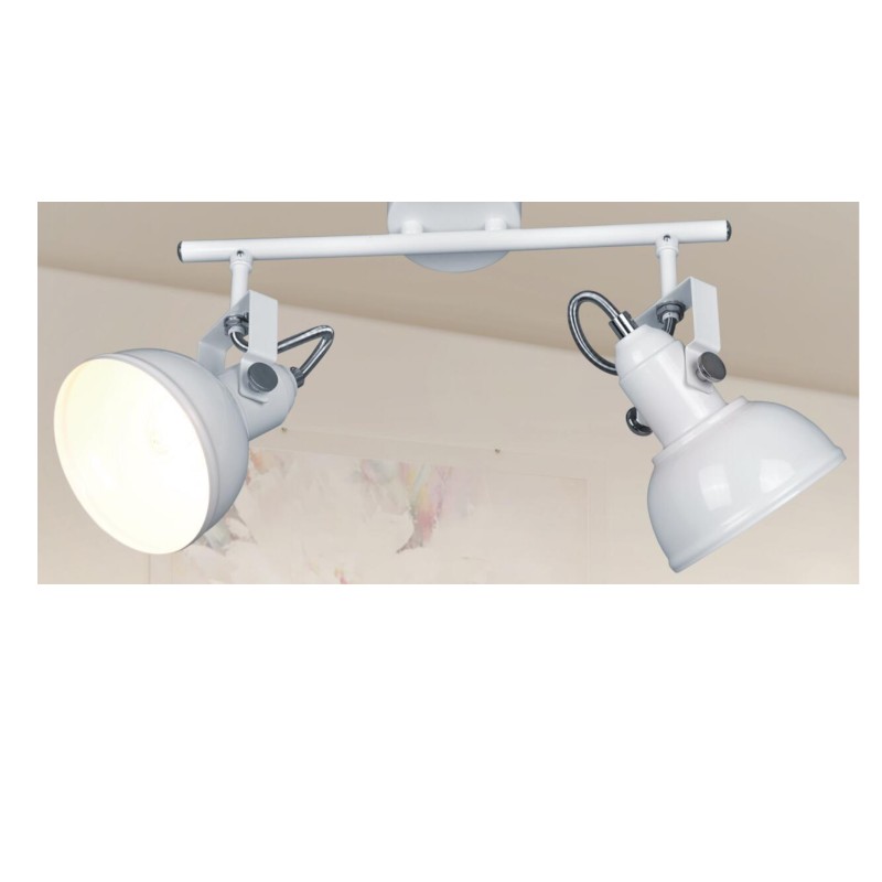Spot light-2 met metalen kap en U-beugel