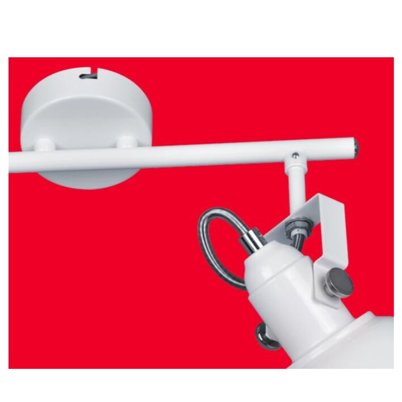 Spot light-2 met metalen kap en U-beugel