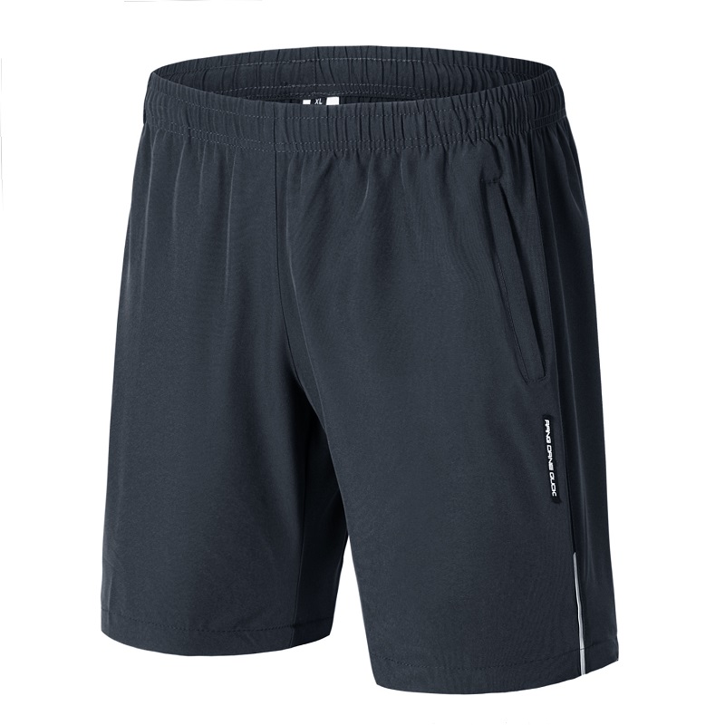 Hot koop heren effen zwarte custom trekkoord gymkleding fitness shorts streetwear sport shorts
