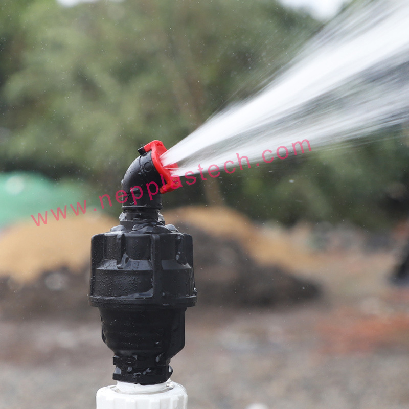 landbouw en tuinirrigatiesysteem kunststof 360 rotatorsproeiers