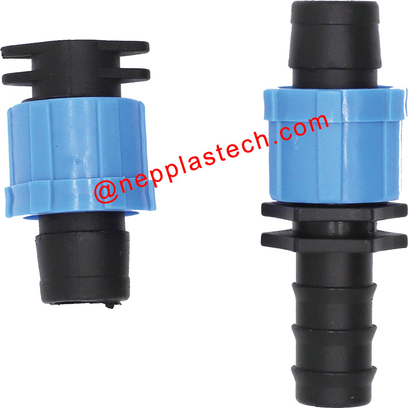 landbouw boerderij plant druppel water irrigatie componenten Dn16mm drip tape connectoren