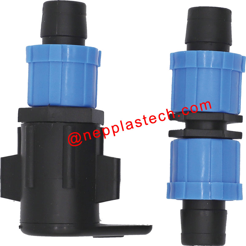 landbouw boerderij plant druppel water irrigatie componenten Dn16mm drip tape connectoren