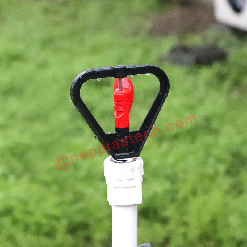 1\/2 inch vlindervormige boomgaard en tuin gazon automatische irrigatie rotatie sprinklerkop