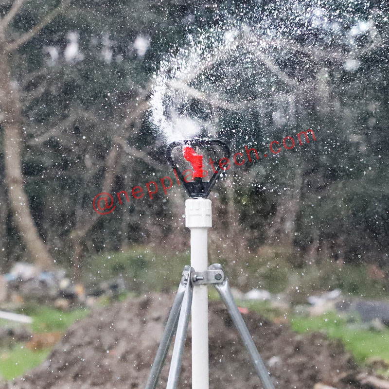 1\/2 inch vlindervormige boomgaard en tuin gazon automatische irrigatie rotatie sprinklerkop