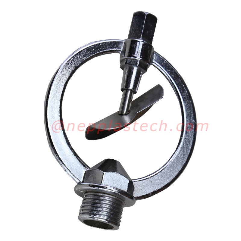 1\/2 inch zinklegering vlinder auto draaien regen spray gazon spray irrigatie en tuin beregening sprinklers