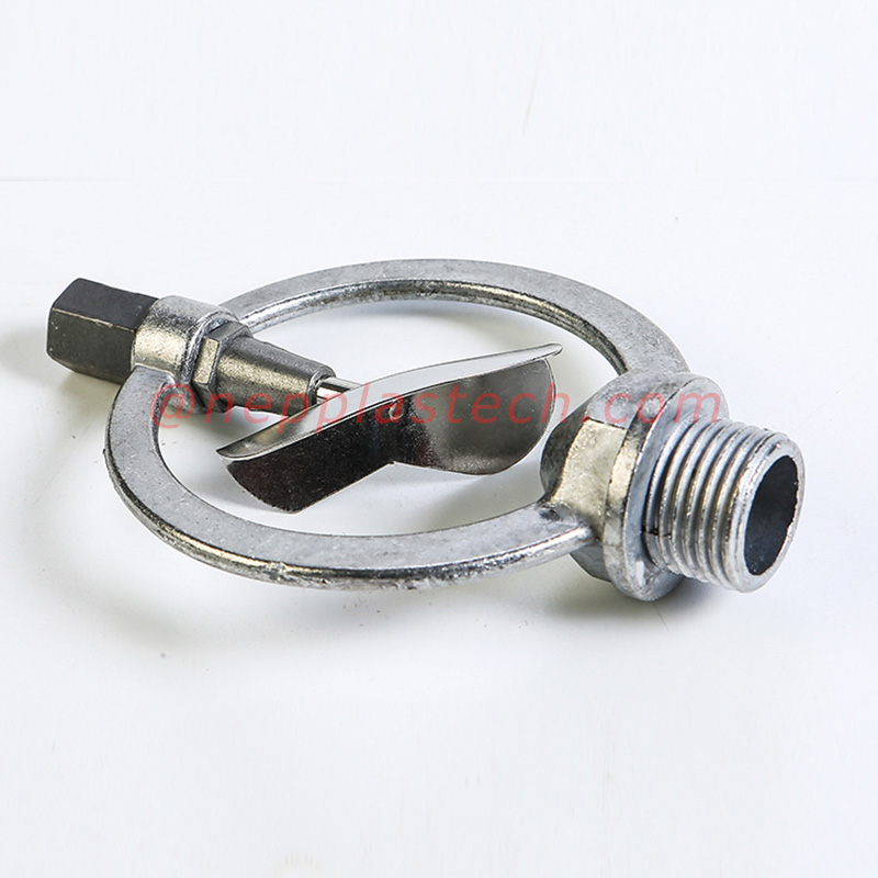 1\/2 inch zinklegering vlinder auto draaien regen spray gazon spray irrigatie en tuin beregening sprinklers