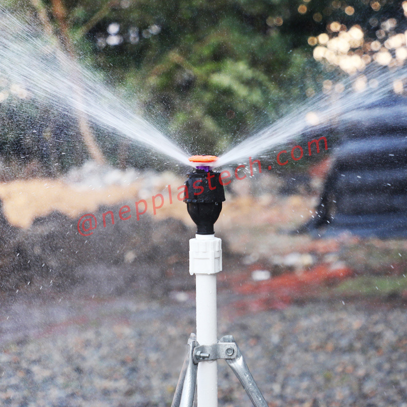 plastic 1\/2 inch Gazon bewateringsimpuls sprinkler en tuinirrigatie roterende sprinklers
