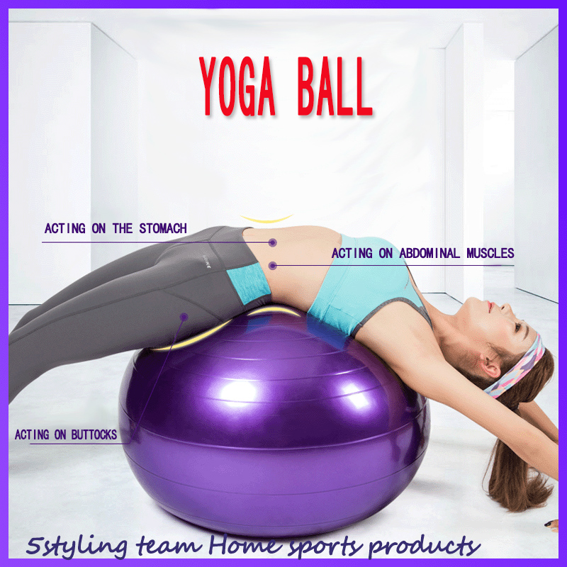 PVC verdikte explosieveilige yoga fitness massage bal revalidatietraining Rubber Yoga balans balsportartikelen groothandel