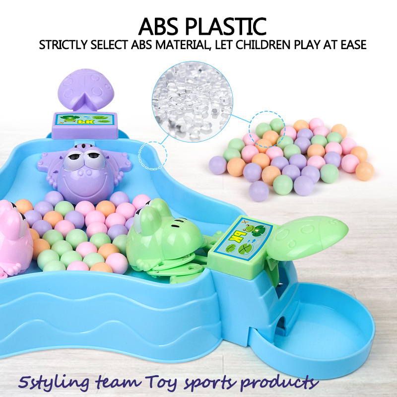 Tiktok, dezelfde kinderen, kikker, boon en het meisje, het hebzuchtige Doug-familiespel.