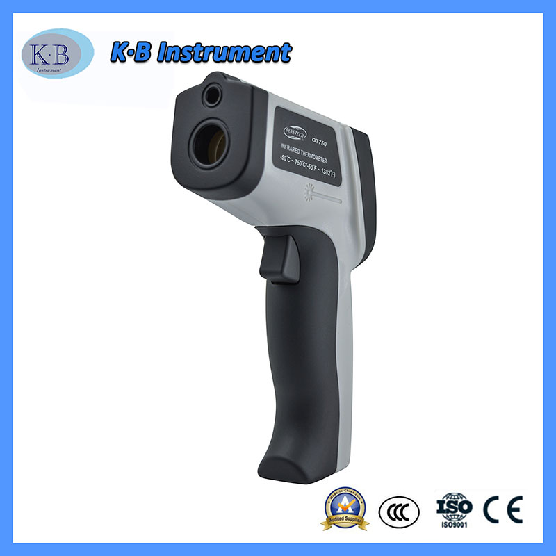 Color Screen GT750 Infrarood Thermo Tech Digital Thermometer China Manufacturer Wholesale for Industrial Use