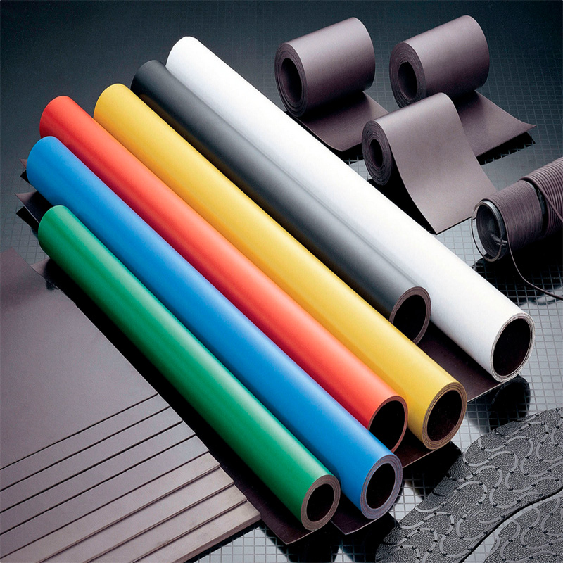 Reclame koelkast sticker rubber onderdelen bedrukken dubbelzijdig klevend