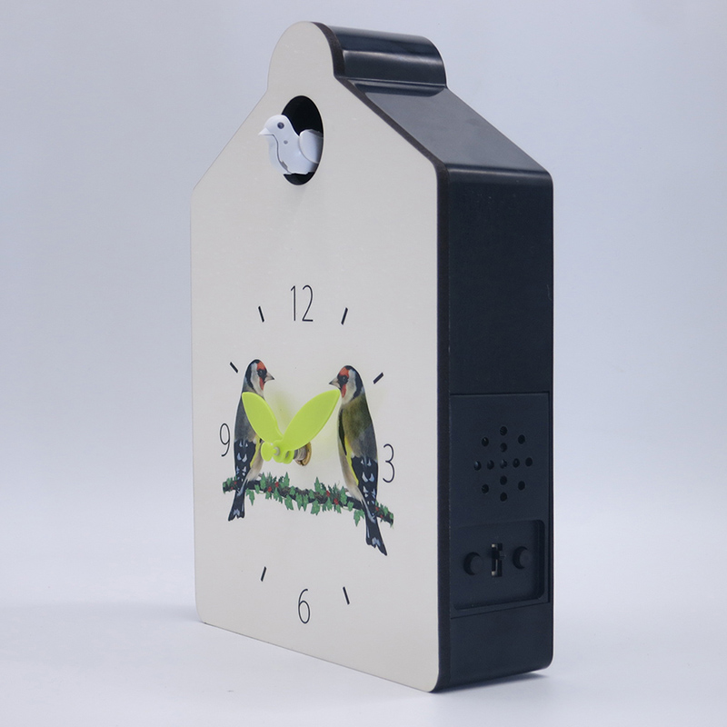 witte koekoek muur houten klok