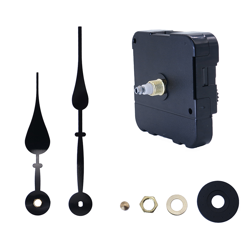 15mm grote koppel I schachtklok beweging en HR2057 zwarte klok handen