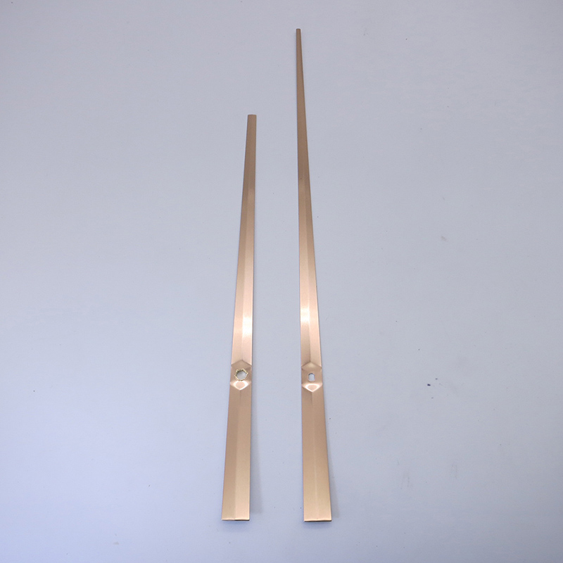 15mm muur kwarts klok beweging en HR10001 gouden klokwijzers