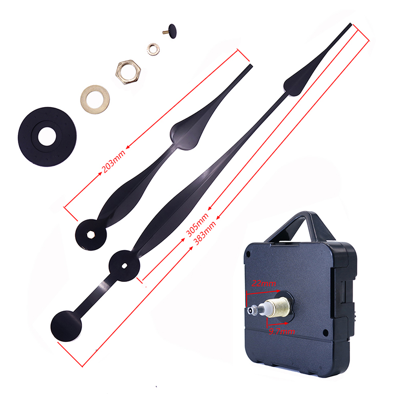 HR1688 15mm quartz uurwerkmachine en aluminium wijzers