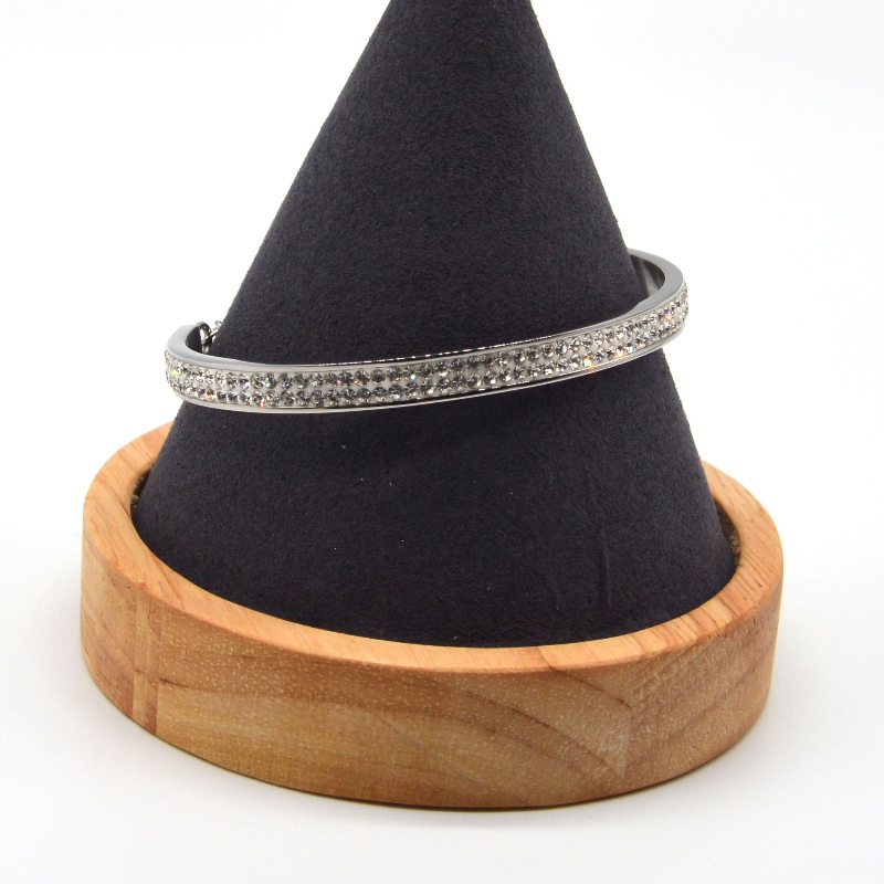 Steen van roestvrij staal Bangle rfbb0075