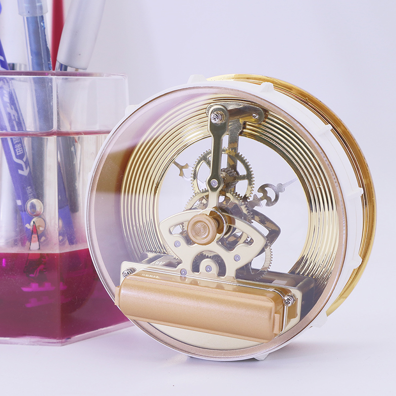 97MM gouden metalen skelet klok-inzet