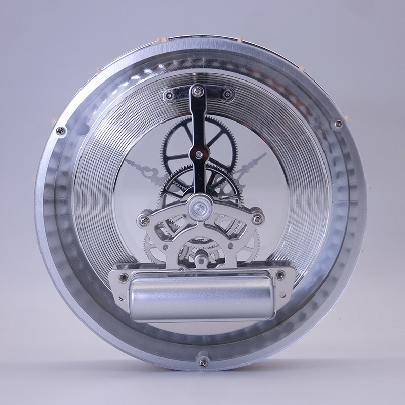 148MM zilveren skelet klok inzet