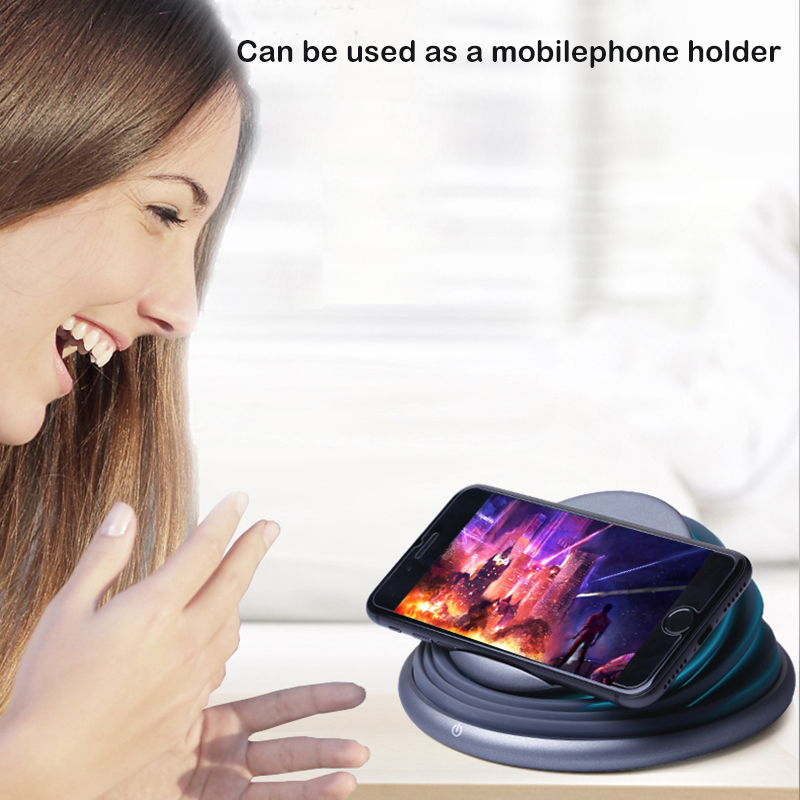 Draadloze snellader Mood Light Mobilephone Holder