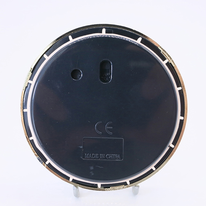 70mm gouden frame witte onderste ronde klok insert