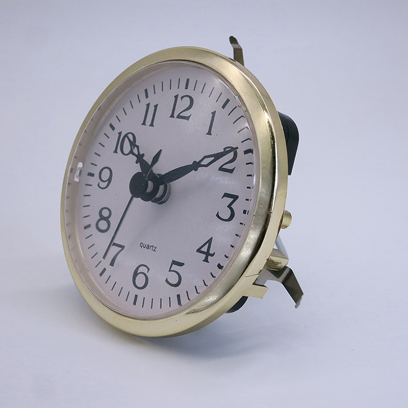 diameter 75mm gouden wandklok inzet