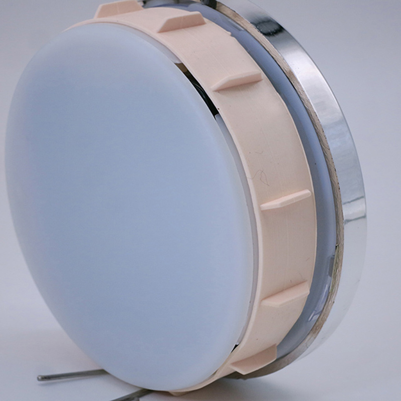 diameter 80mm zilverkleurige kleur kamerwandklokje invoegen