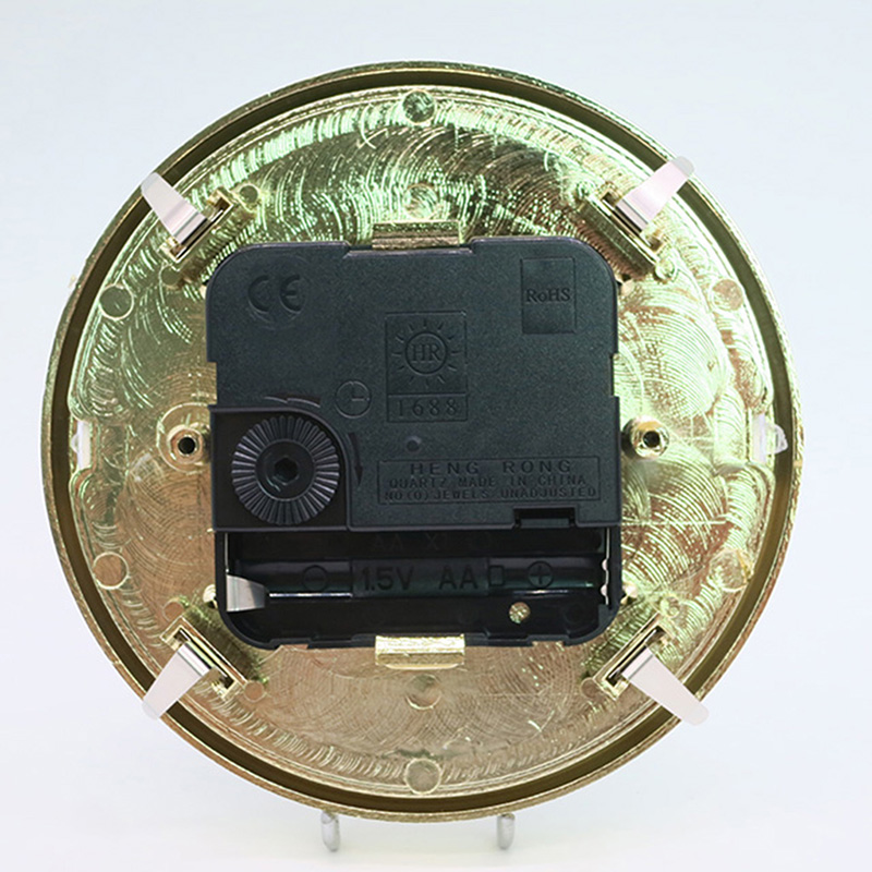 China grootte 110mm Romeins goud klassieke wandklok insert