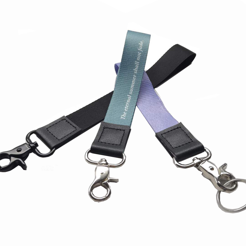 In de fabriek op maat gemaakte lanyard-groothandel Key Chain Lanyard boutique hand touw polyester Lanyard