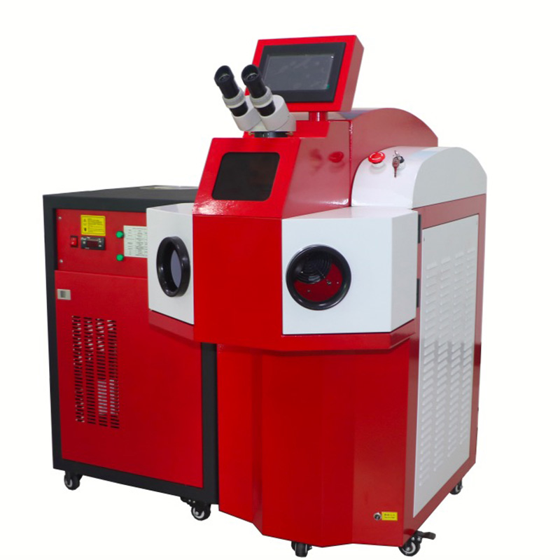 Sieraden gereedschap apparatuur 200w 300w 400w laser spot yag lasmachine voor gouden diamantlassers