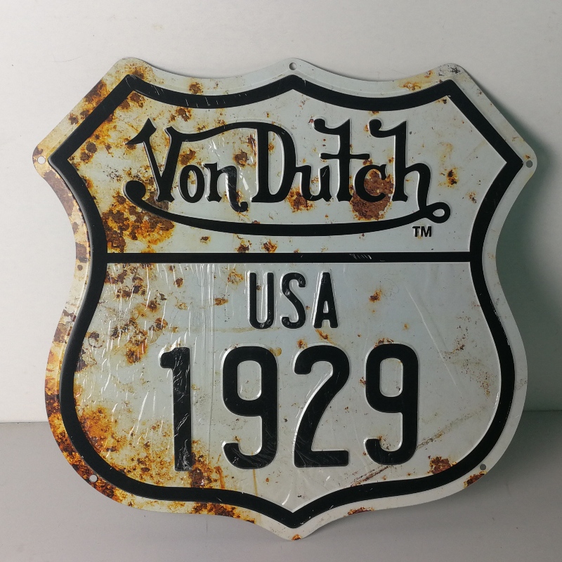 Vintage reliëf metalen blikken borden voor Pub Home Decor of waarschuwingsbord Retro blikken borden Vintage decoratieve platen metalen Wall Art