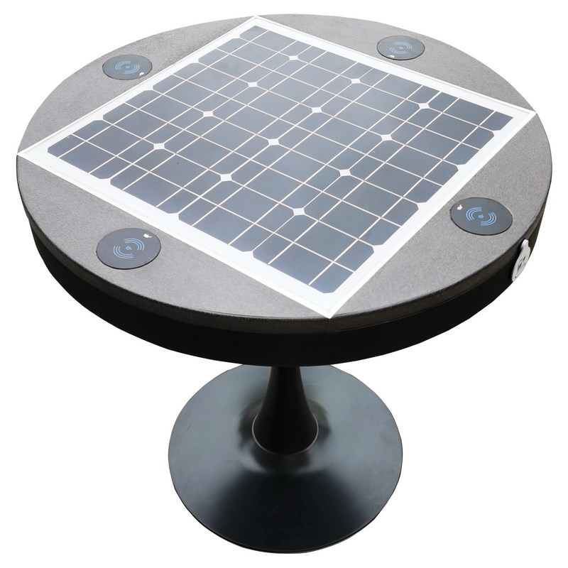 USB-oplader Smart WIfi Multifunctioneel materiaal van hoge kwaliteit Solar Table