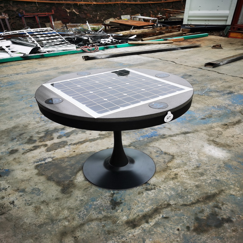 USB-oplader Smart WIfi Multifunctioneel materiaal van hoge kwaliteit Solar Table