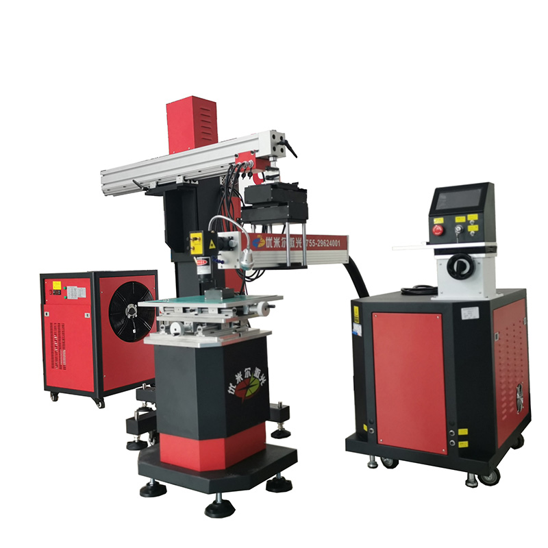 hoge kwaliteit armtype elektrische giek 400W 200W laservorm lasmachine voor schimmel- en matrijsreparatie