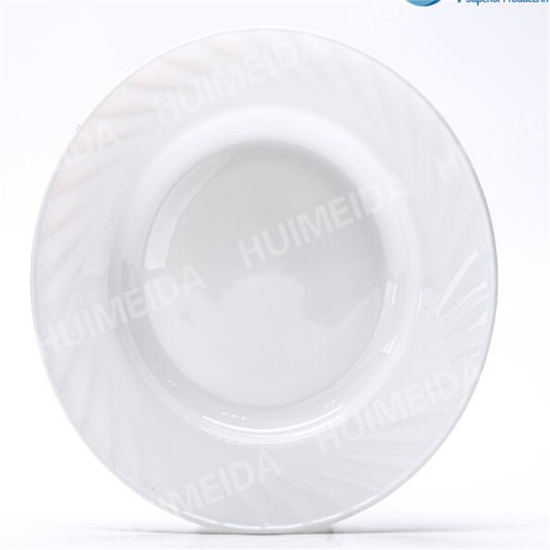 Platen voor tafelglas van opal --HSP Soup Plate