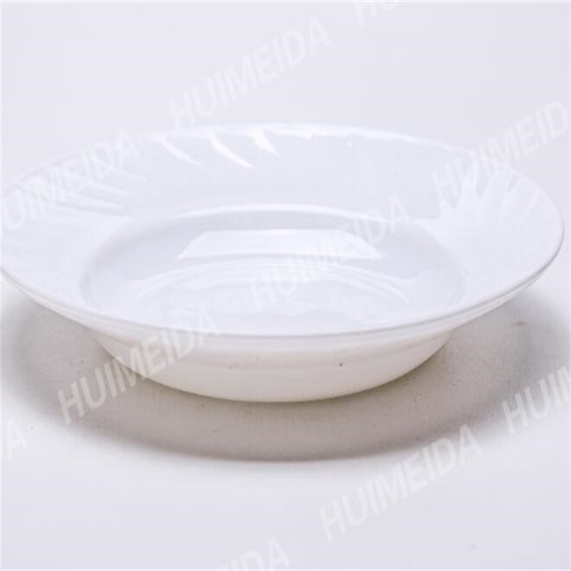 Platen voor tafelglas van opal --HSP Soup Plate