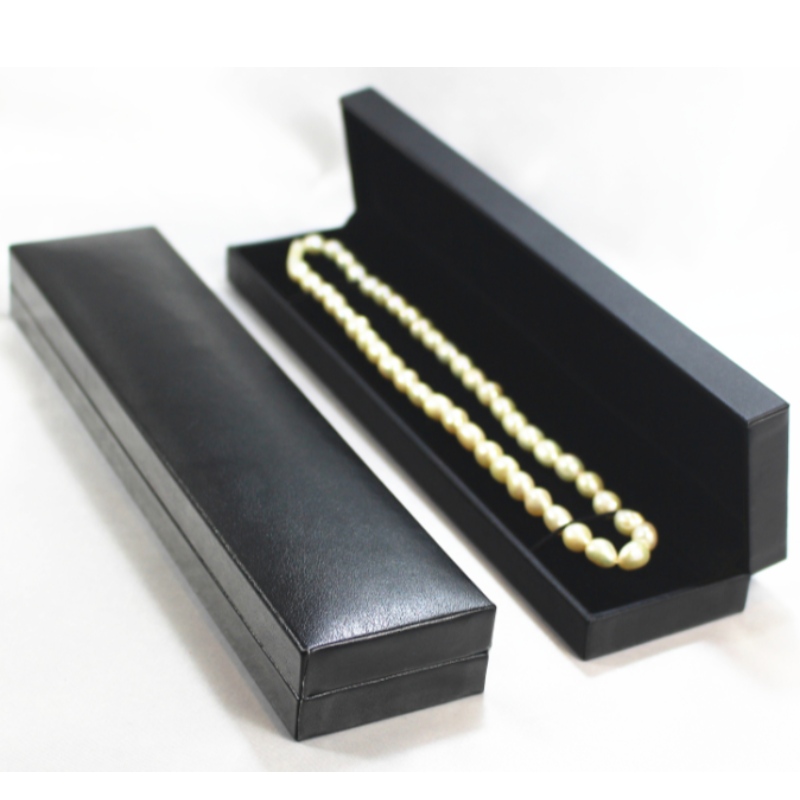 Item V-11S rechthoekige Leatherette Paper box voor 190*35mm munt, badge $ketting, etc. mm.227*50*28, gewicht over 130g