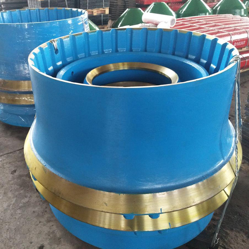 Sandvik CH440/CH430 Bowl Liner en mantle With Mn18Cr2Mo0.5, Sandvik CV228 VSI Parts to Dubai Distributor, UAE.