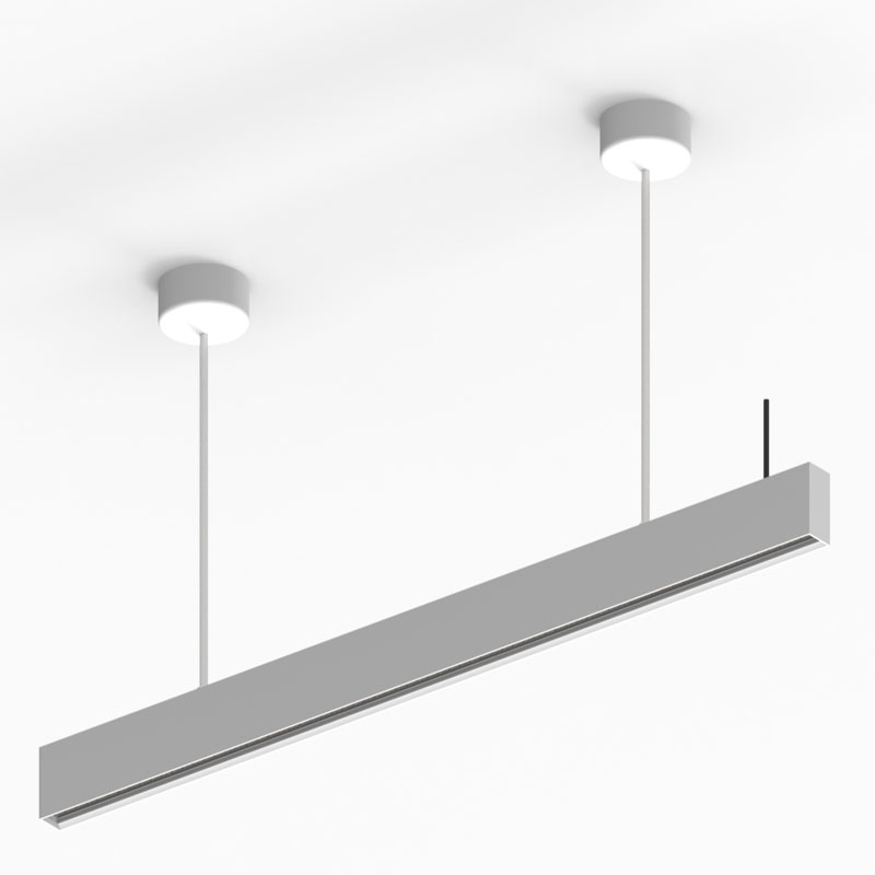 Anti-verblinding UGR u003C16 koppelbare oplossing zonder schroeven LED-lineair licht voor kantoorklaswinkel modewinkel