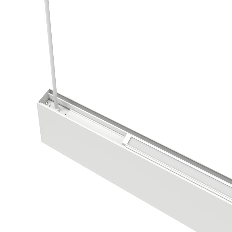Anti-verblinding UGR u003C16 koppelbare oplossing zonder schroeven LED-lineair licht voor kantoorklaswinkel modewinkel