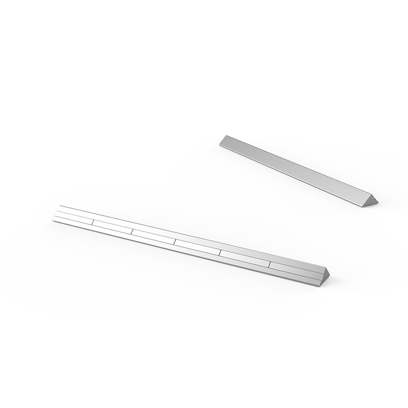 Geprefabriceerd afschuiningstool voorgeïnstalleerd afschuiningstrip rubber met hoge sterkte ferromagnetische fixatie