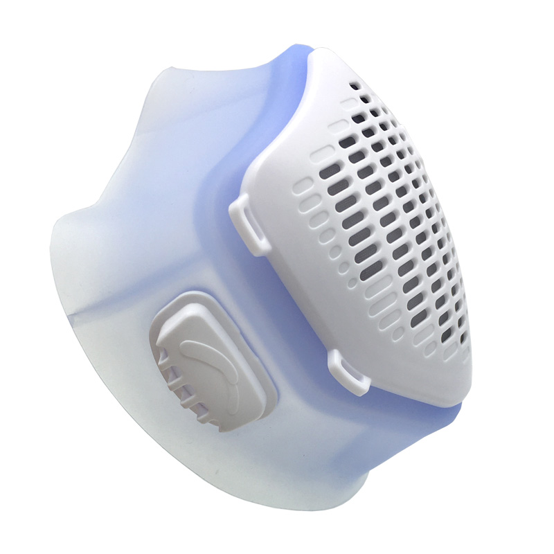 nieuwe G5 siliconen respirator nieuwe nano-MOF seing filf-sterilizlter voor COVID virus smog PM2.5 stof