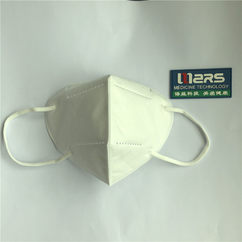Niet-geweven verwijderbare gezichtsmasker Earloop N95 4 Ply Protection