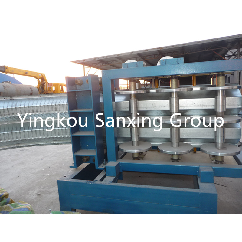 Double-groove No-girder Screw-Joint Multiple Shape Building Machine