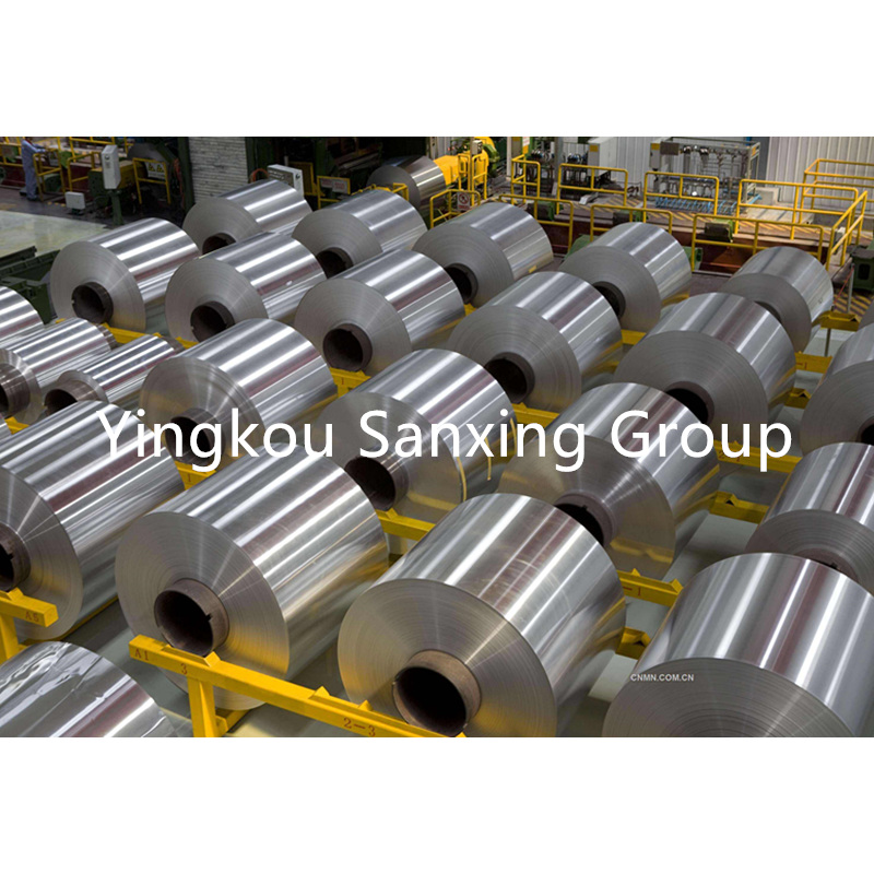 Coil van staal en aluminium