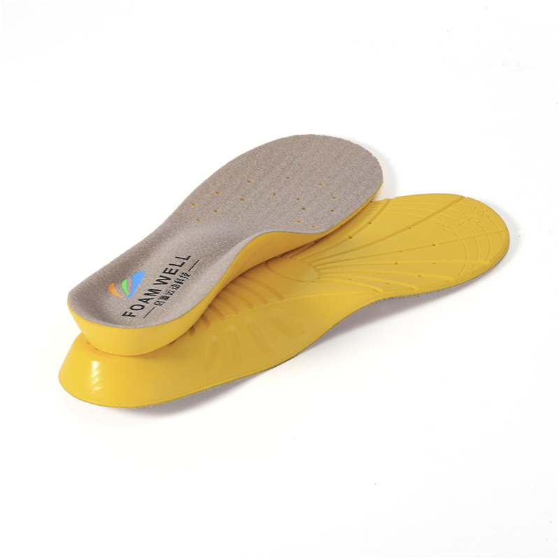 2020 Warme verkoop Shock Absorptie Deep Heel Orthotic pu schuim insole