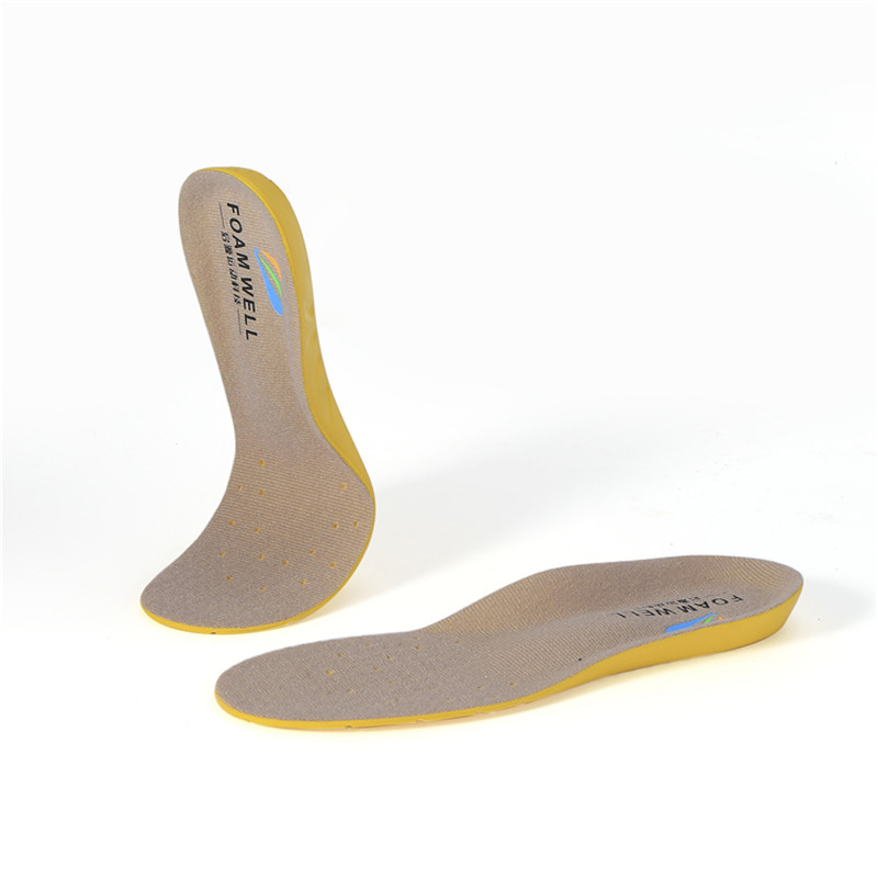 2020 Warme verkoop Shock Absorptie Deep Heel Orthotic pu schuim insole