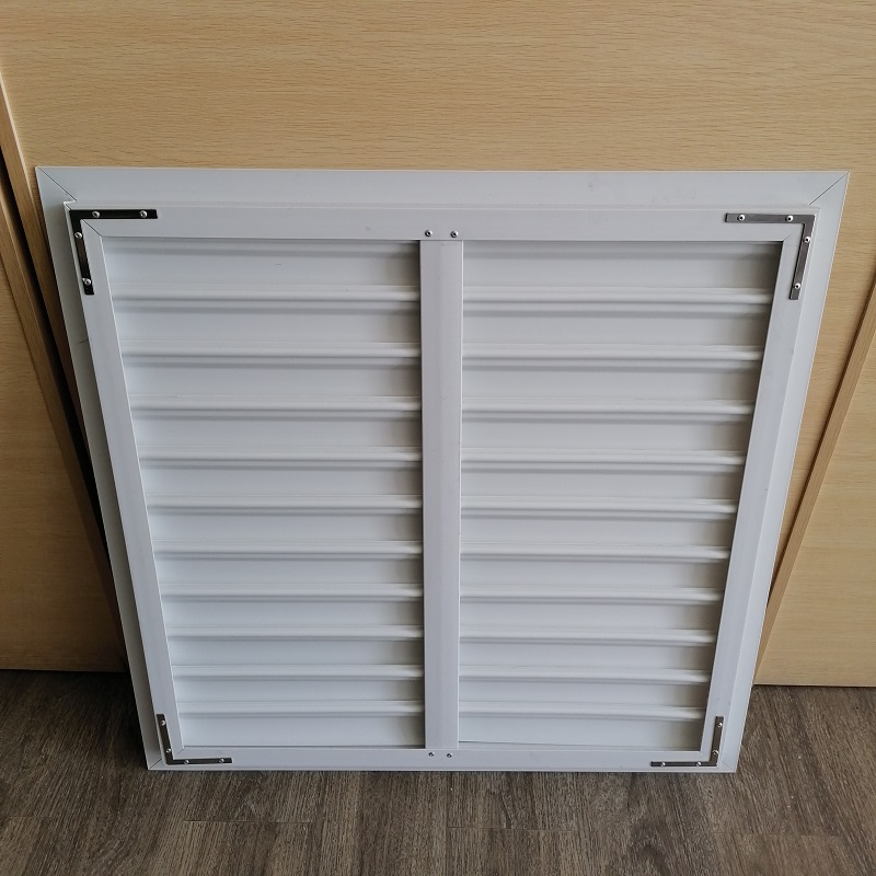 PVC jaloezieën voor draadloos glas ventilatie glazen stalen uitlaatventilator